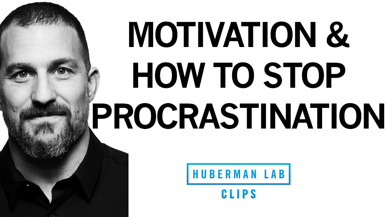 How to Stop Procrastination & Increase Motivation | Dr. Andrew Huberman