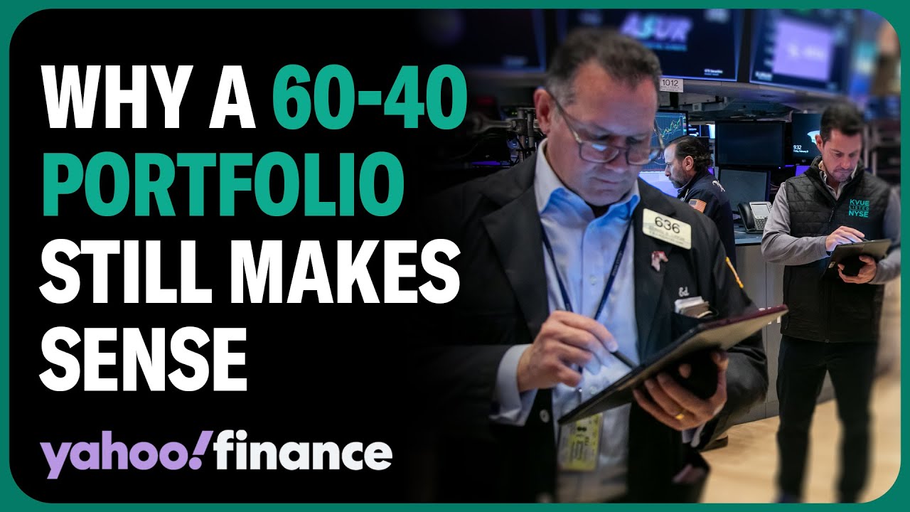 Why a '60-40 portfolio is a great way to go' for investors: Anthony Saccaro